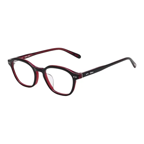 Fakeme Пластиковая оправа Нерегулярная форма Оправа для очков Унисекс Черный Красный