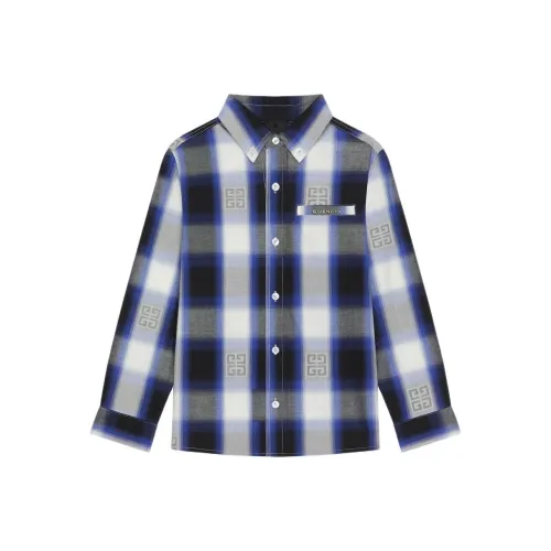 GIVENCHY Рубашка 4G FW24 Серый Детский