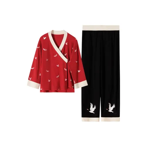 Color Bridge Домашняя одежда Журавль Brings Blessings Подростки