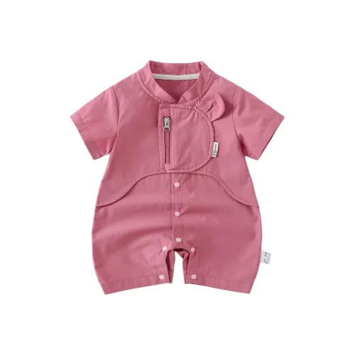 XiaoJinBu Комбинезон Розовый Красный для Младенцев и Малышей