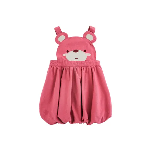 YOEHYAUL Юбка Клубнично-розовая для детей 3-7 лет