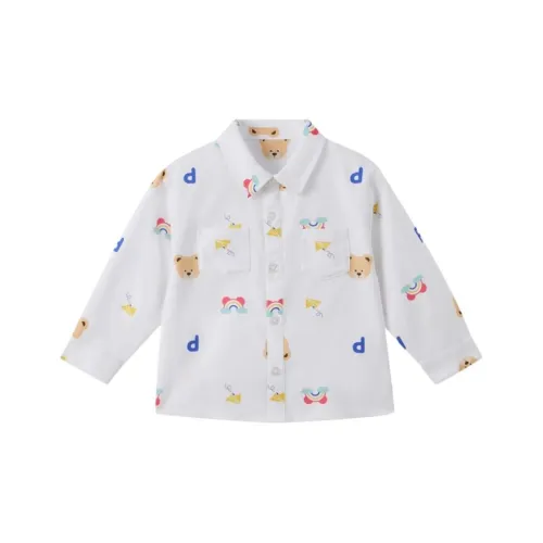 PAW IN PAW Рубашка SS25 Белый Дети Возраст 3-7 лет