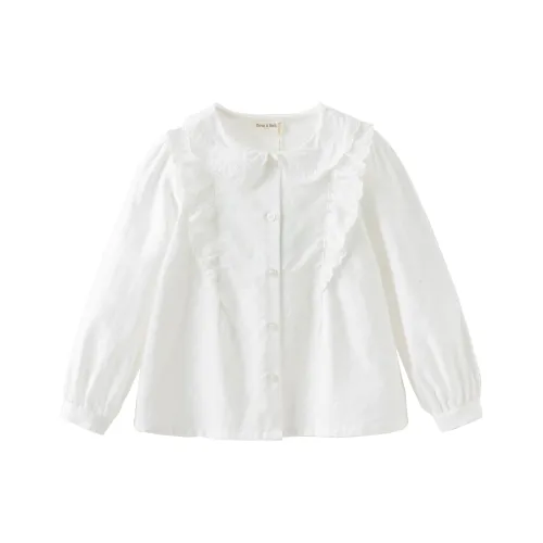 DAVE&BELLA Белые Kids Рубашки