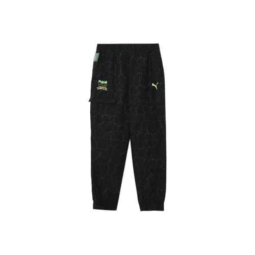 PUMA x TMNT Детские Низ RELAXED Pants Черные Подростки