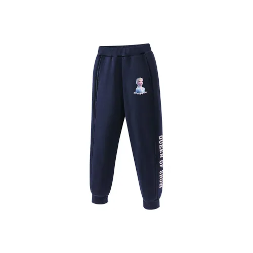 Disney Повседневные брюки для дошкольников Темно-синие