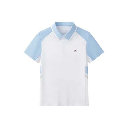 FILA KIDS Поло Нефрит Белый