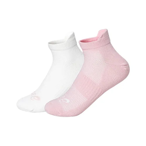 Asics Носки 2 упаковки 0119 Белый Спорт Розовый Детский