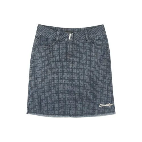 Givenchy Логотип бренда Юбка Лето Детский Стальной синий