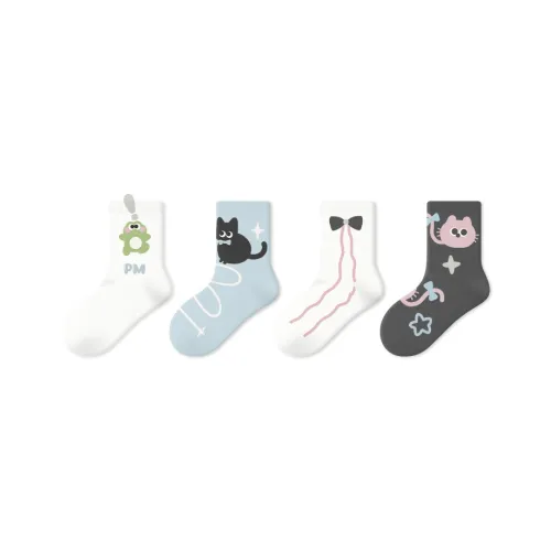 PRIMEET Носки 4 пачки A Bit Pretty 4 пачки Детские