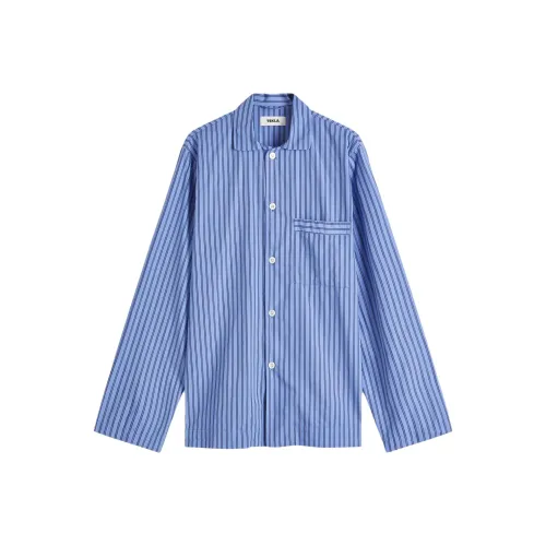 TEKLA Синие Унисекс Рубашки