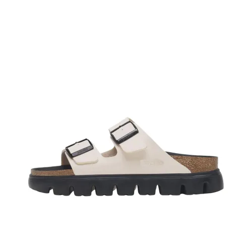 Birkenstock Arizona Chunky EVA Устойчивые к истиранию Слипоны Женские Бежево-черные