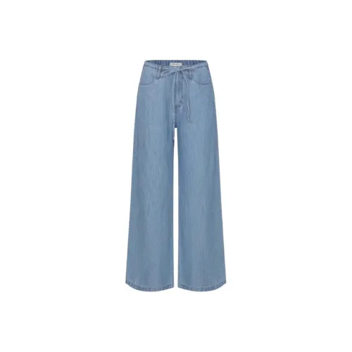 URBAN REVIVO Синие Женские Джинсы