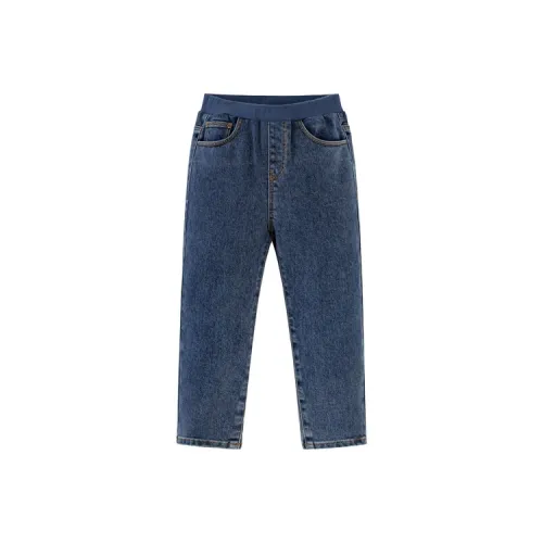 Mini Bala Брюки Темно-Синий Деним Детский