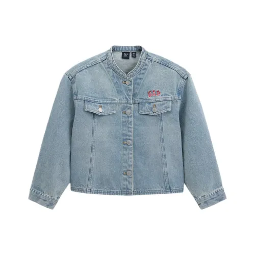 GAP совместный бренд Топ SS25 Средняя стирка Дети 3-7 лет