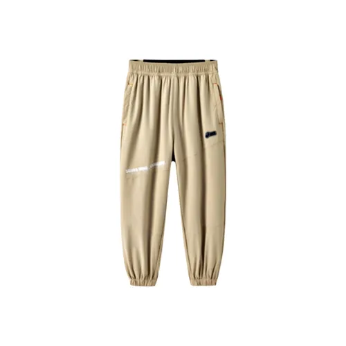 Asics Японский стиль Легкий тренд Повседневные штаны Подростки Хаки