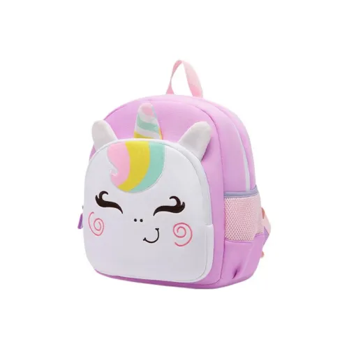 Three Ducklings Полиэстер Рюкзак Средний Детский Розовый Синий Желтый