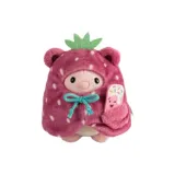 Клубничный кролик, рисовые шарики с мороженым