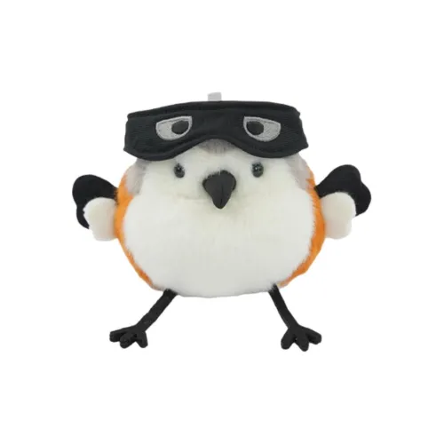 NATURALISM Chirp Buns Series Коричневый Backed Oriole Bird Песчаный мешок Стиль Куклы Плюшевая кукла 9 см Рекомендуемый рост