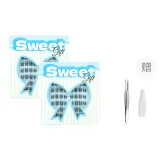 Клей Версия Перо Ракет Маленькие звезды-близнецы *2 [Включает Пинцет + Клей]