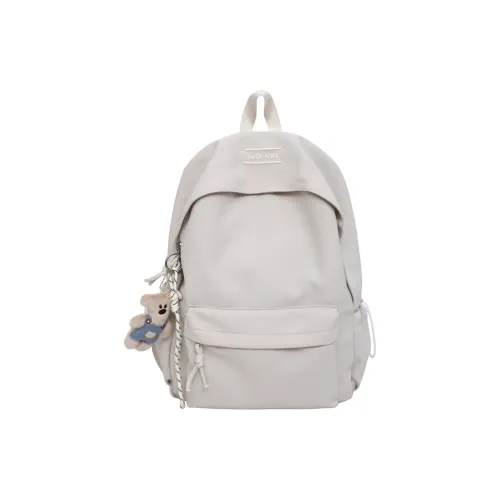 WICKBUEN Нейлоновый рюкзак большой унисекс экрю черный зеленый синий