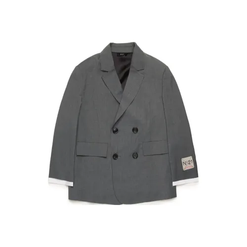 N°21 Бизнес-костюм Пальто Серый Детский