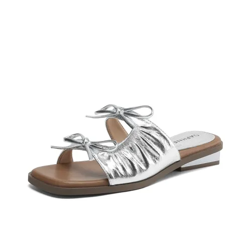 Daphne Кожаный Пэчворк Тихий Слипоны Женские