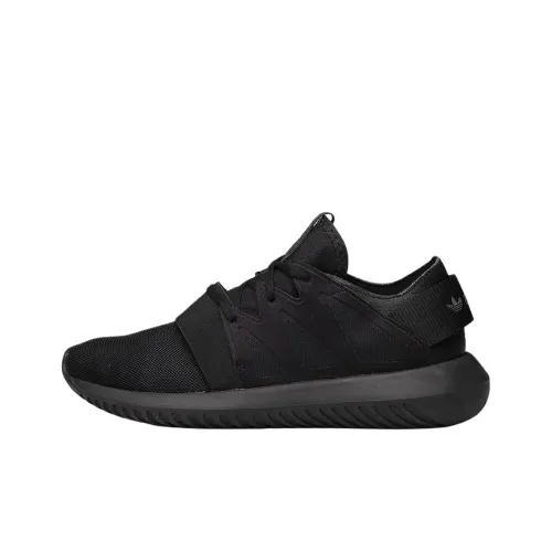 Adidas Originals Tubular Viral Slip-Resistant Abrasion-Resistant Low Top Повседневная обувь Женская Черная