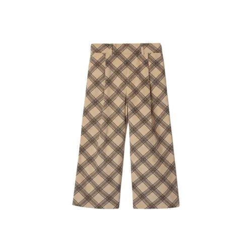 Burberry Абрикос Kids Брюки