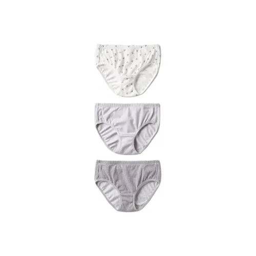 UNIQLO Нижнее белье 3 шт Светло-серый для детей 3-7 лет