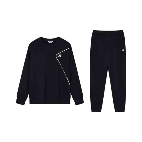 XTEP Повседневная спортивная одежда Чисто черный Подростки