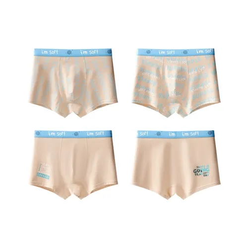 Хлопок Трусы 4 Пачки Подростки