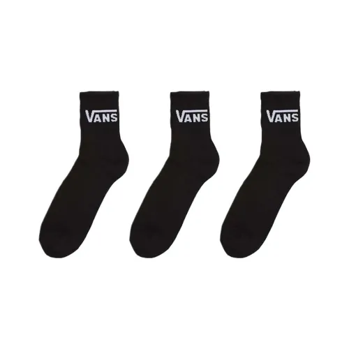 Vans HALF CREW Носки 3 упаковки Черный Детский