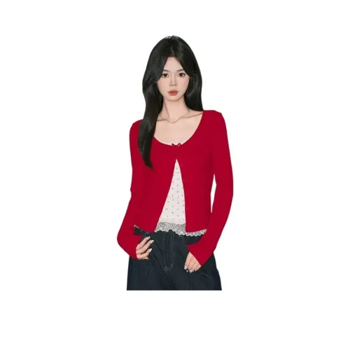 FOREVER 21 Красный кардиган женские футболки