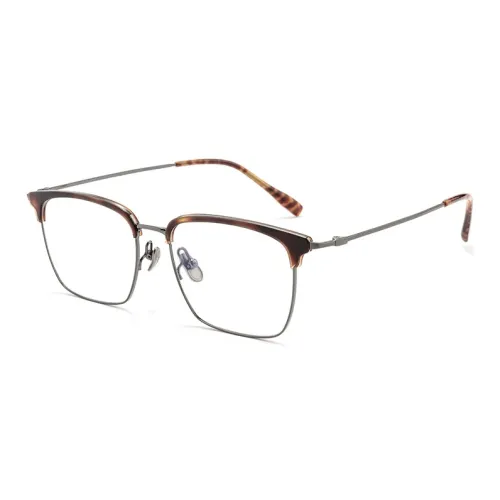 PSACSS Пластиковая оправа Чистый титан Квадратные оправы для очков Унисекс