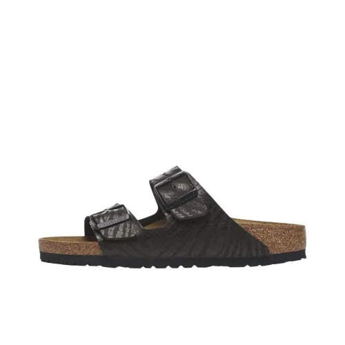 Birkenstock Arizona EVA Устойчивые к истиранию Слипоны Женские Черные Узкие