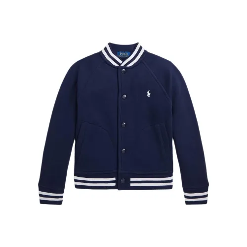 Polo Ralph Lauren Бейсбольная куртка FW24 Морской синий Детский