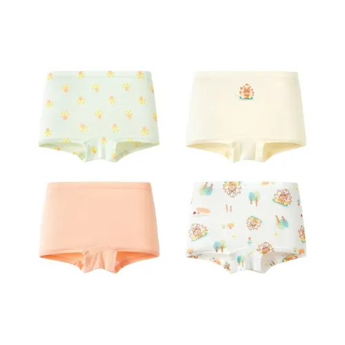 Balabala Cloud Hug Series Нижнее белье 4 шт Дети 3-7 лет