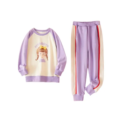 October Mommy Повседневная спортивная одежда для детей 3-7 лет