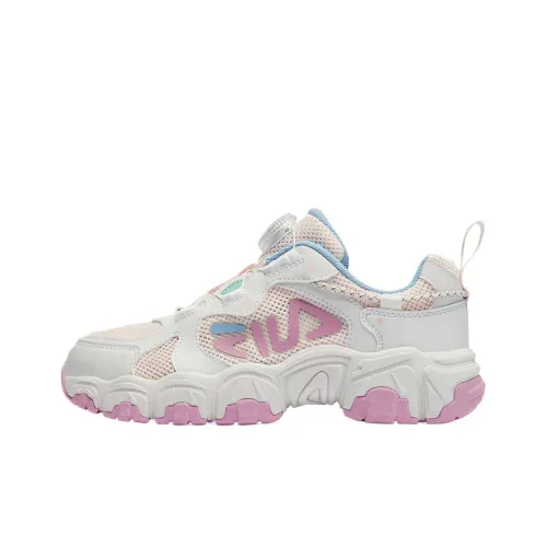 FILA KIDS Низкий топ Детская беговая обувь Весенний Пастельный розовый Подростки