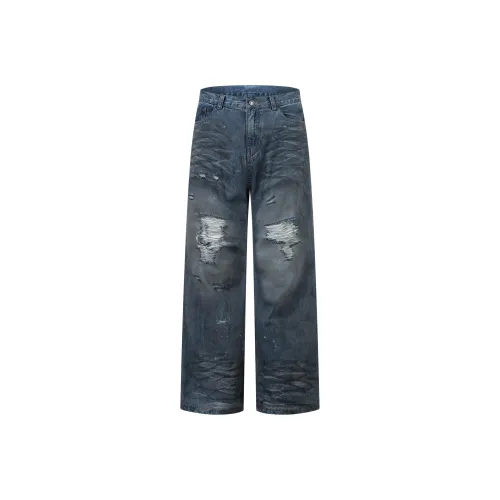 GM Джинсовый синий Женские джинсы