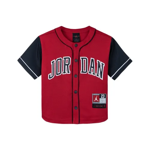 Джордан Буква цифра Письмо Детский Топ Лето Красный