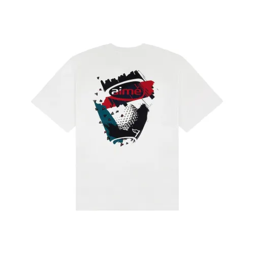 AIME LEON DORE Golf Series Белая Унисекс Рубашка T