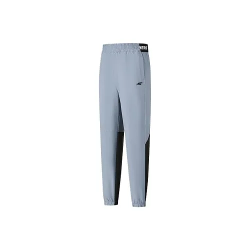 Skechers Kids Умеренный Брюки Осенний Весна Подростки Ветерный серый