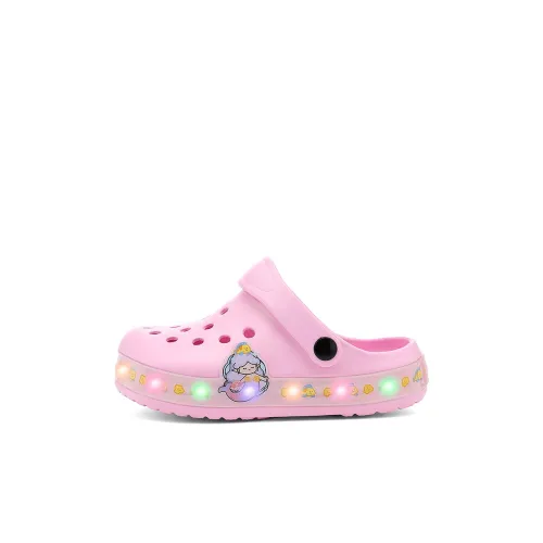 NEZHACHAOHAI Детские перфорированные тапочки Low Топ DW885 Pink Mermaid Kids