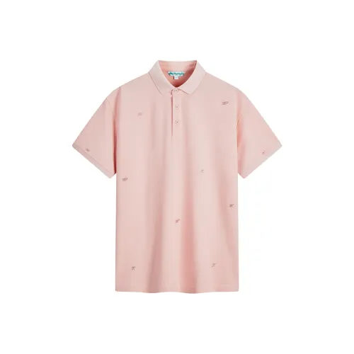 FAIRWHALE 406 Розовый Унисекс Поло