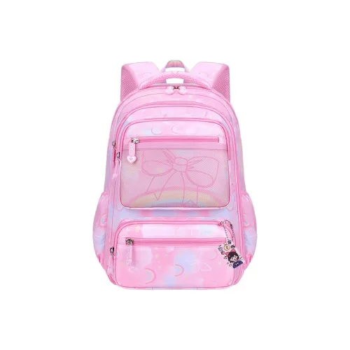Buffini Полиэстер Нейлон Рюкзак Большой Детский Розовый Фиолетовый Синий