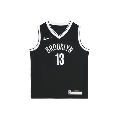 Nike x NBA Майка Brook Lin Nets Harden Черный для детей 3-7 лет
