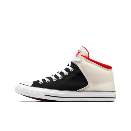 Converse Chuck Taylor All Star Slip Resistant Abrasion Resistant MID Топ Скейтборд Кроссовки Унисекс Черный