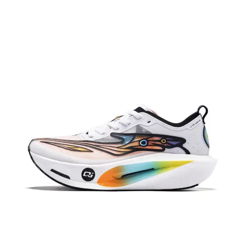 Erke Realm of The Orchid 3,0 Беговые кроссовки Низкий Топ Белый Erke Черный Женские