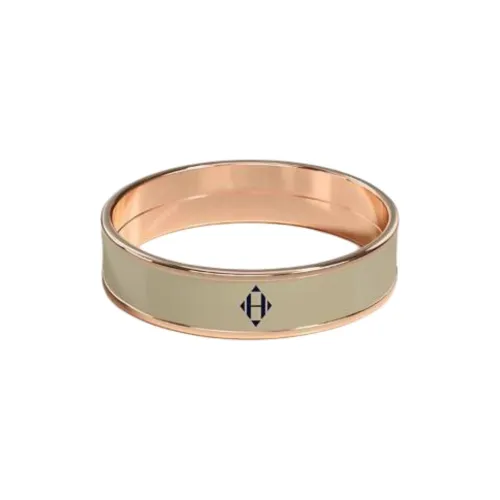 HERMES Эмаль Кольца Унисекс Каштановый